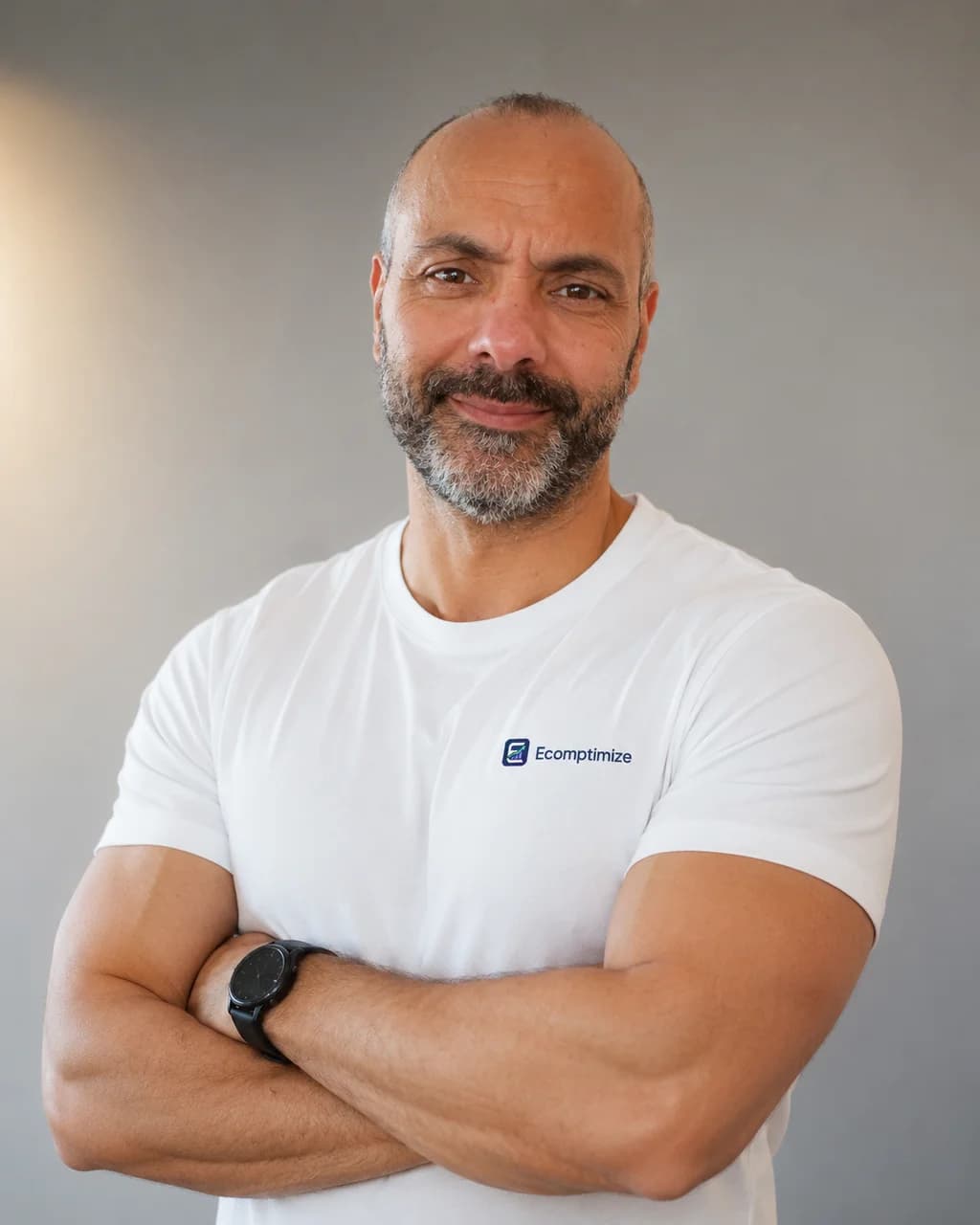 Hakim, founder of Ecomptimize